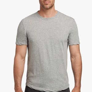 James Perse Men's Gray Clear Jersey Crew (M)